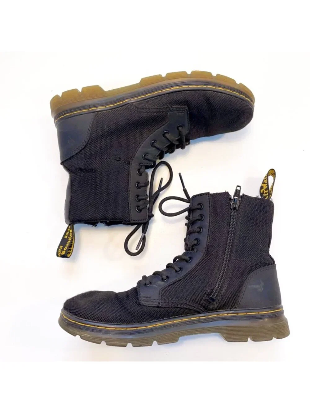 Dr. Martens Combs Boots, Size 4
